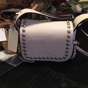 NWT. Authentic Coach Genuine Leather Crossbody.